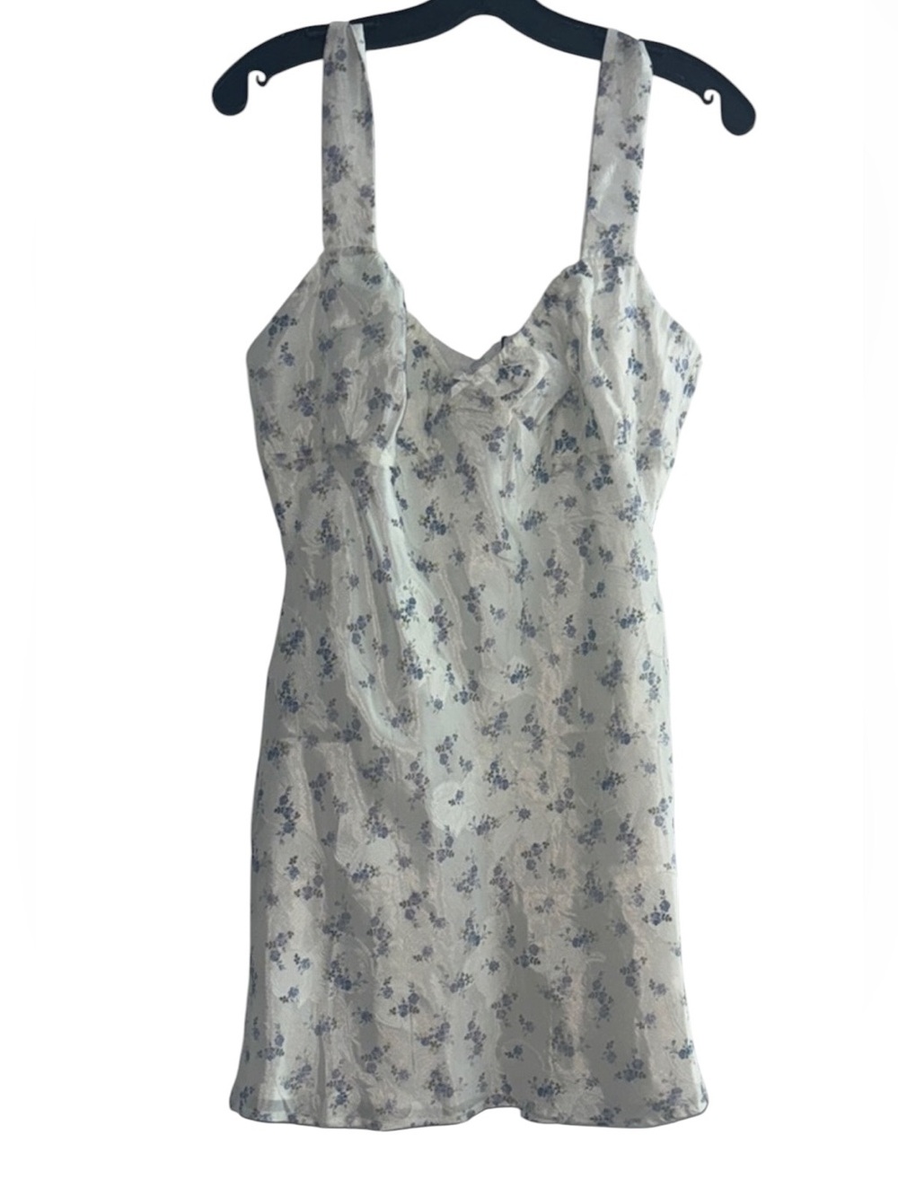 Princess Polly Tullock Mini Dress Blue Floral size 10 - Picture 6 of 8
